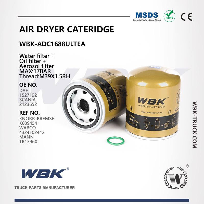 Air Dryer Cartridge Water filter