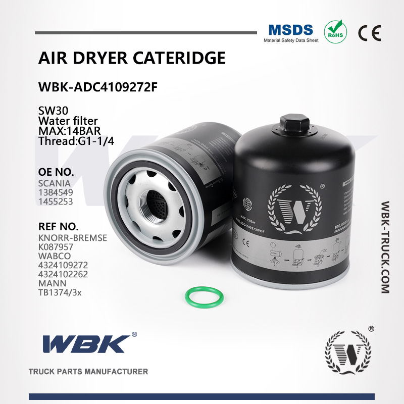 Air Dryer Cartridge SW30 Water filter